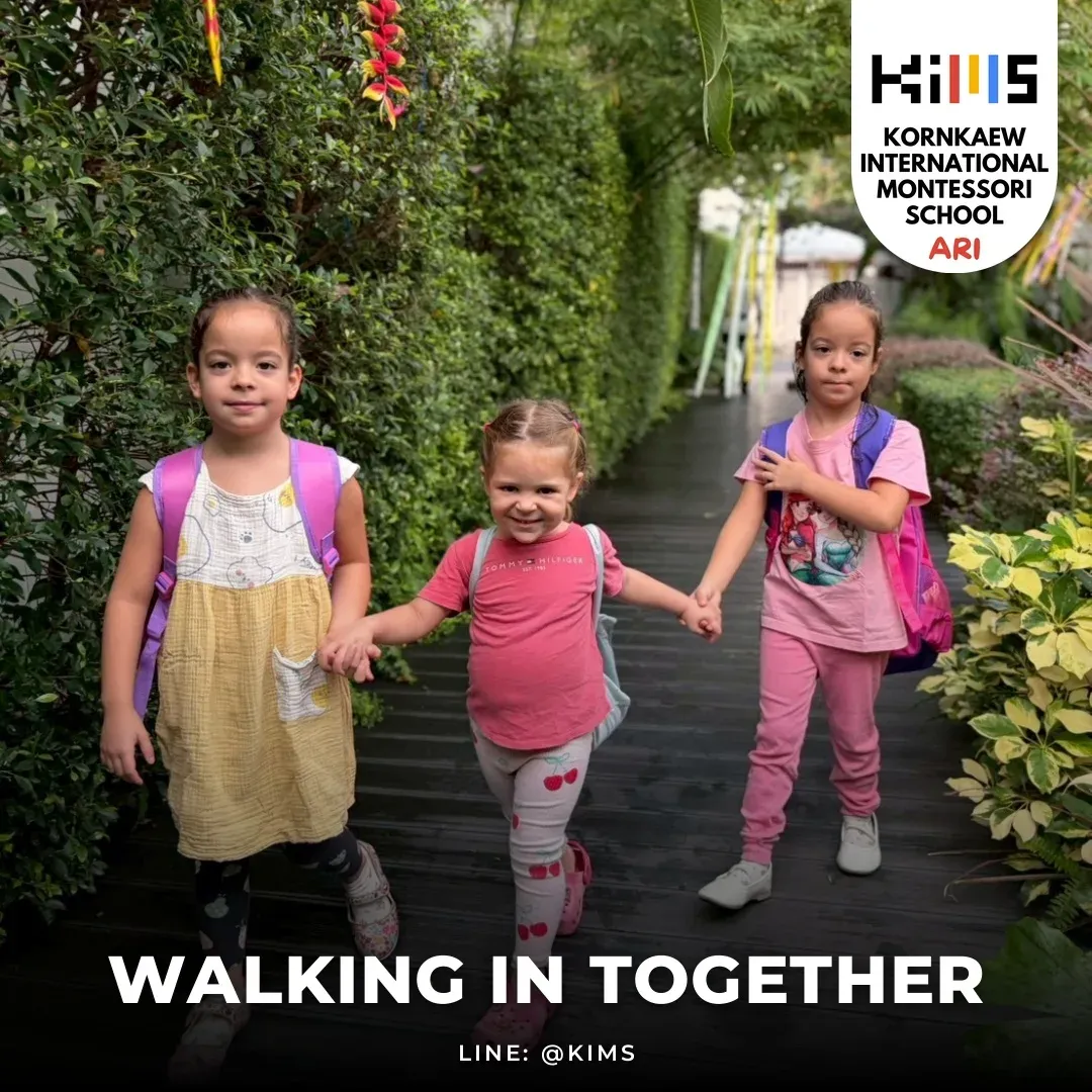 Walking in together